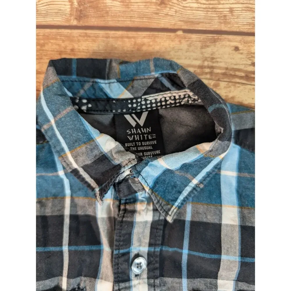 Lot Of 3 Button Down Boys Size Small Shirts Ralph Lauren Shawn White Calvin Klei